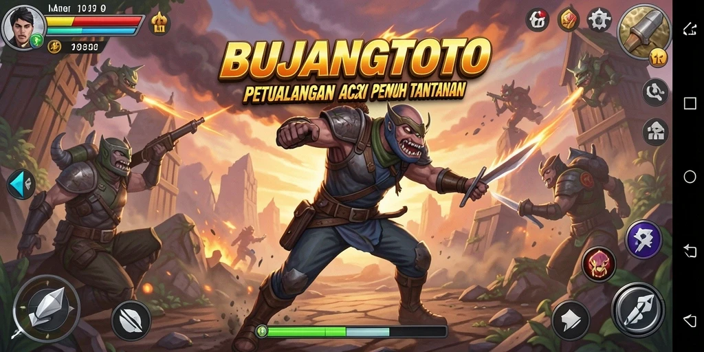 Gameplay seru dengan aksi menegangkan di BUJANGTOTO.
