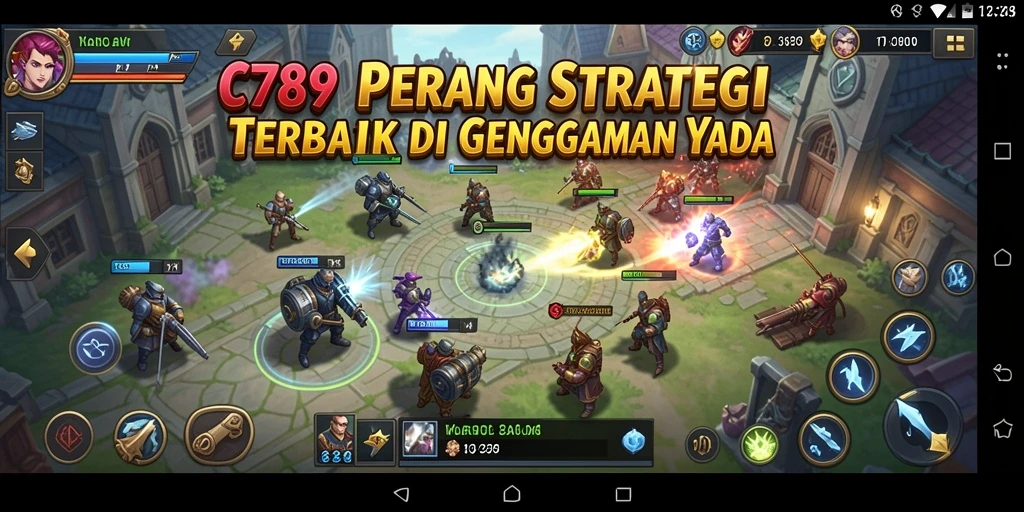 Gameplay C789 yang menarik dan mendebarkan.