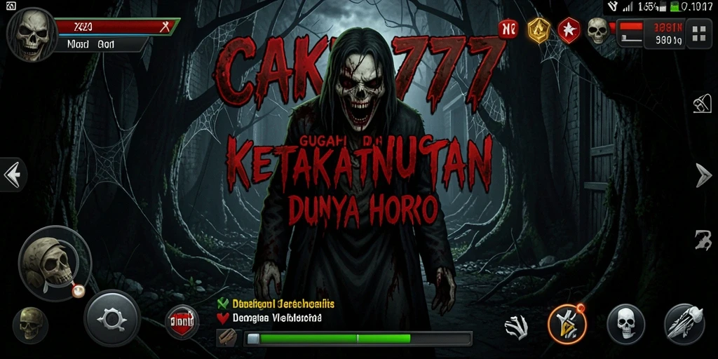 Tangkapan layar CAKRA777 menunjukkan gameplay Horror yang menegangkan.