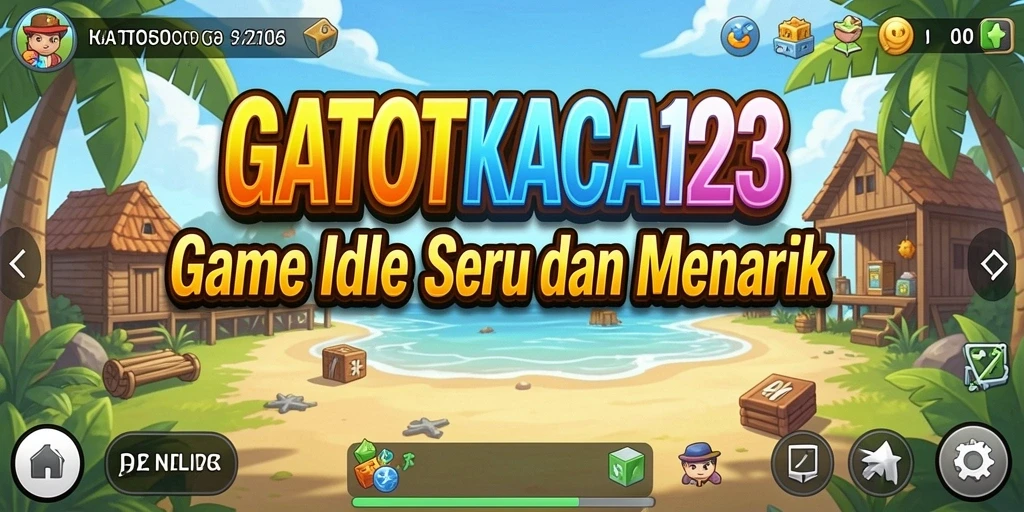 Screenshot GATOTKACA123 menampilkan aksi gameplay Idle yang seru.