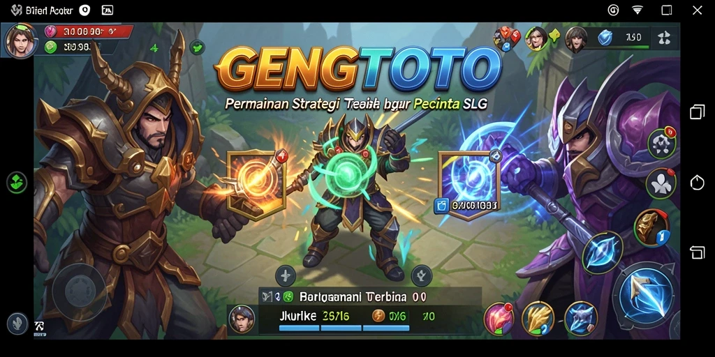 Gameplay GENGTOTO yang penuh strategi dan tantangan.