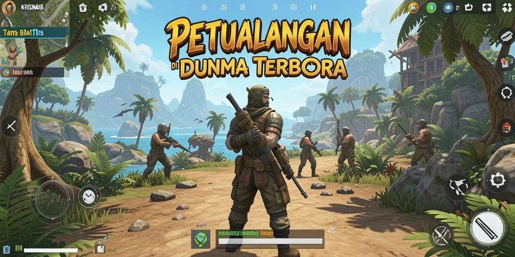 Gameplay seru di dunia terbuka yang luas dan mendetail.