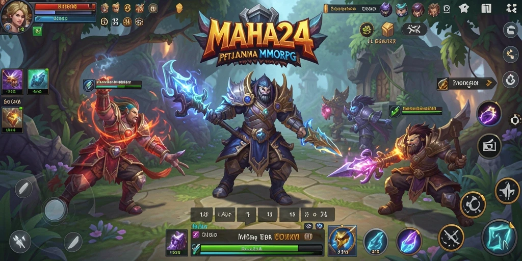 Gameplay menarik dalam MAHA24 dengan grafis menawan.