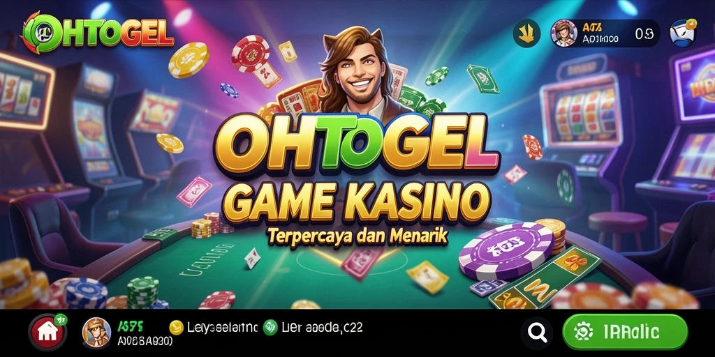 Tampilan gameplay Kasino yang menarik dan interaktif dari OHTOGEL.