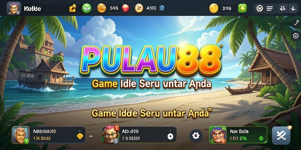 Tangkapan layar utama PULAU88 yang menampilkan gameplay Idle yang menarik.