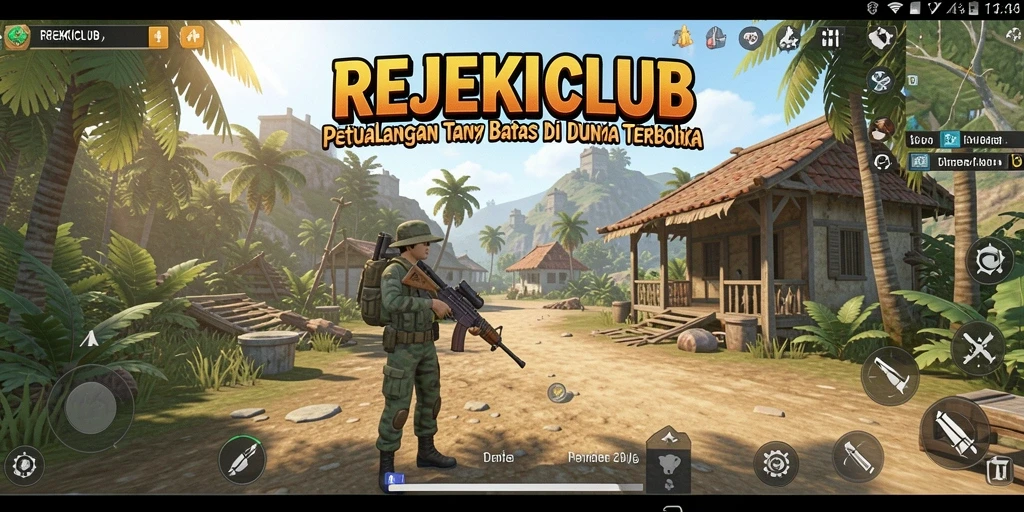 Tampilan menarik dari gameplay Open World di REJEKICLUB.