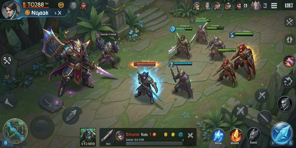 Tampilan gameplay TO288 yang menarik dan menantang dalam genre SLG.